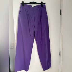 Purple & Other Stories flare pant